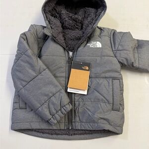 NWT The North Face Charcoal Quilted Youth Jacket